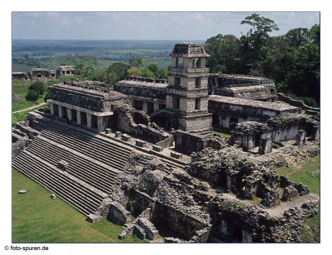 Der große Palast in Palenque